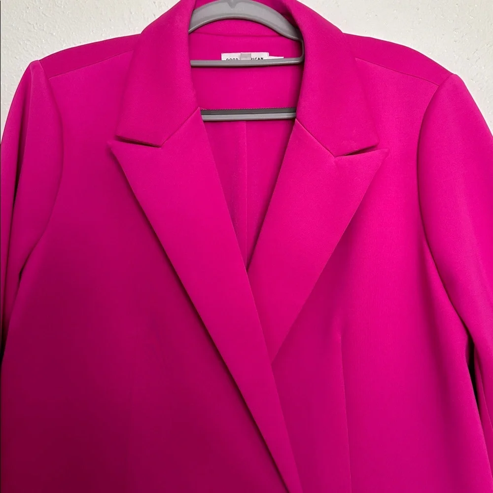 Good American Double Breasted Scuba 2.0 Blazer - Picture 4 of 12